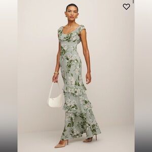 Reformation Tripoli Dress in Tea Garden